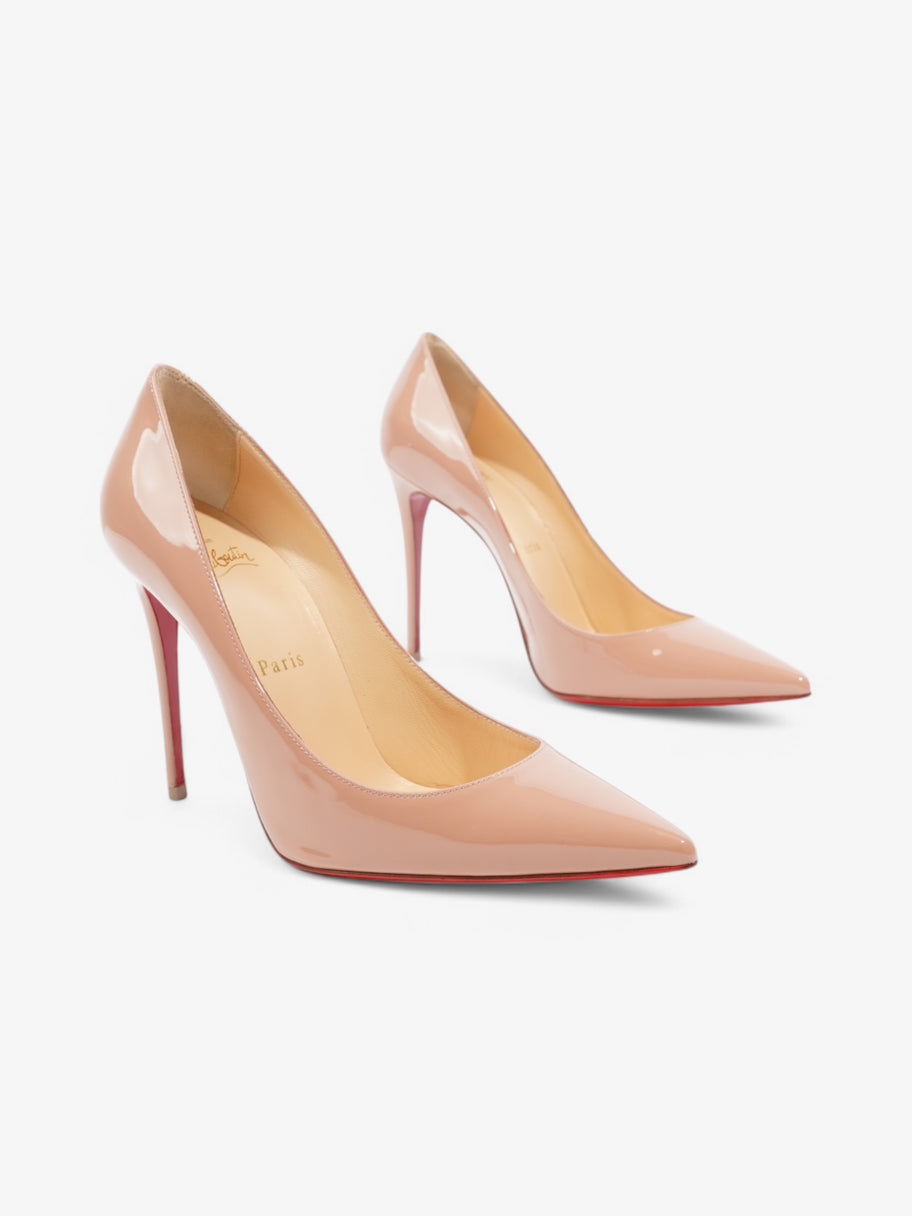 Christian Louboutin So Kate 100 Nude Patent Leather EU 37.5 UK 4.5 Image 2
