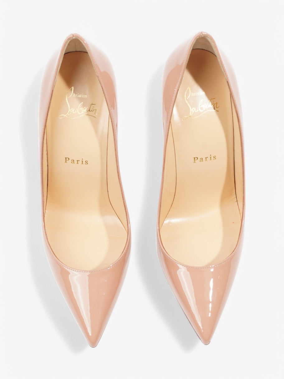 Christian Louboutin So Kate 100 Nude Patent Leather EU 37.5 UK 4.5 Image 8