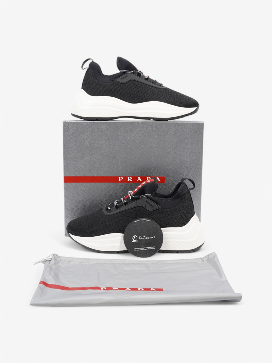 Prada Neoprene Sneakers Black / Red Neoprene EU 39 UK 6 Image 10