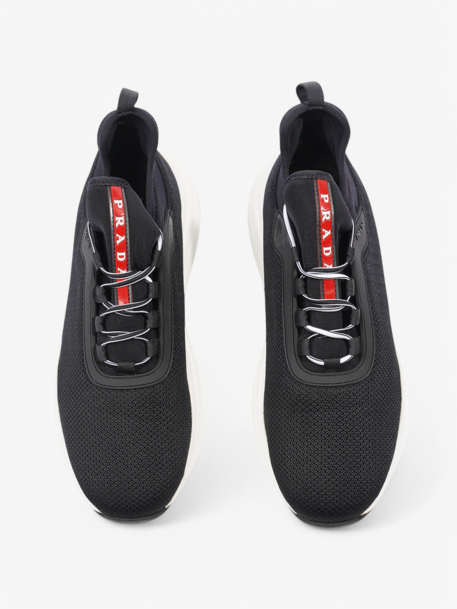 Prada Neoprene Sneakers Black / Red Neoprene EU 39 UK 6 Image 8