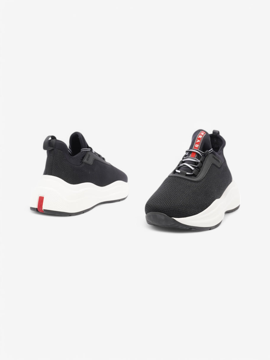 Prada Neoprene Sneakers Black / Red Neoprene EU 39 UK 6 Image 9