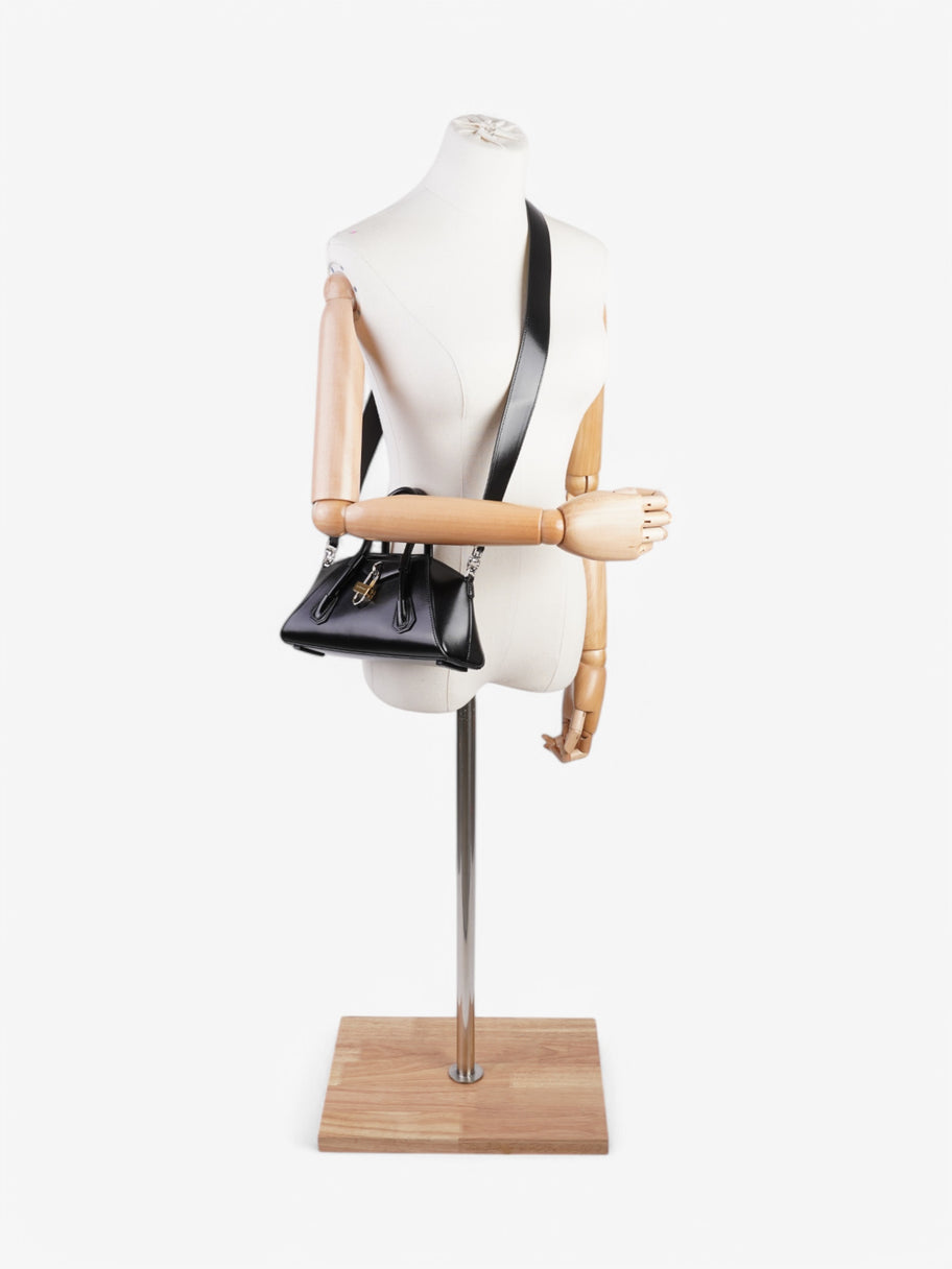 Givenchy Antigona Stretch Mini Bag Black Leather Image 2