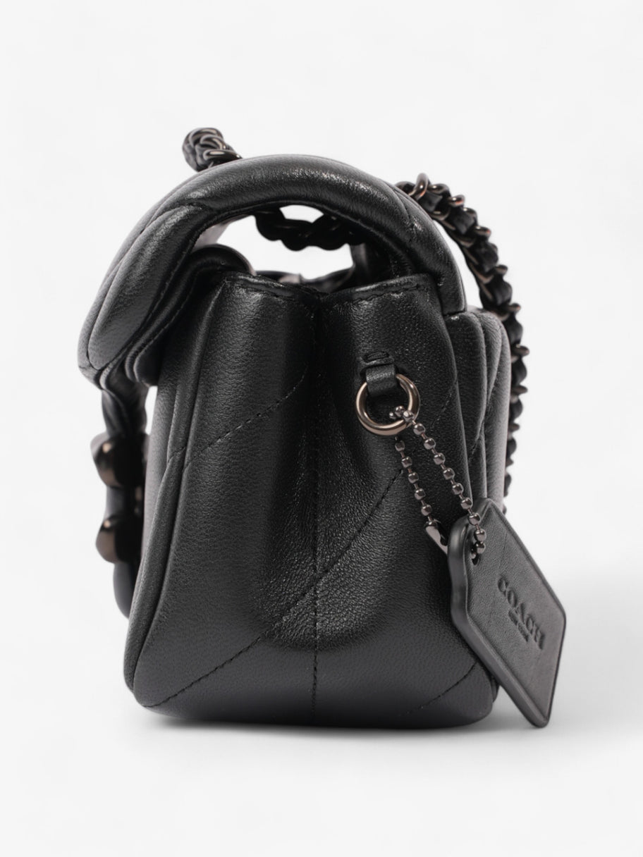 Coach Tabby Shoulder Bag Black Leather 20 Image 3