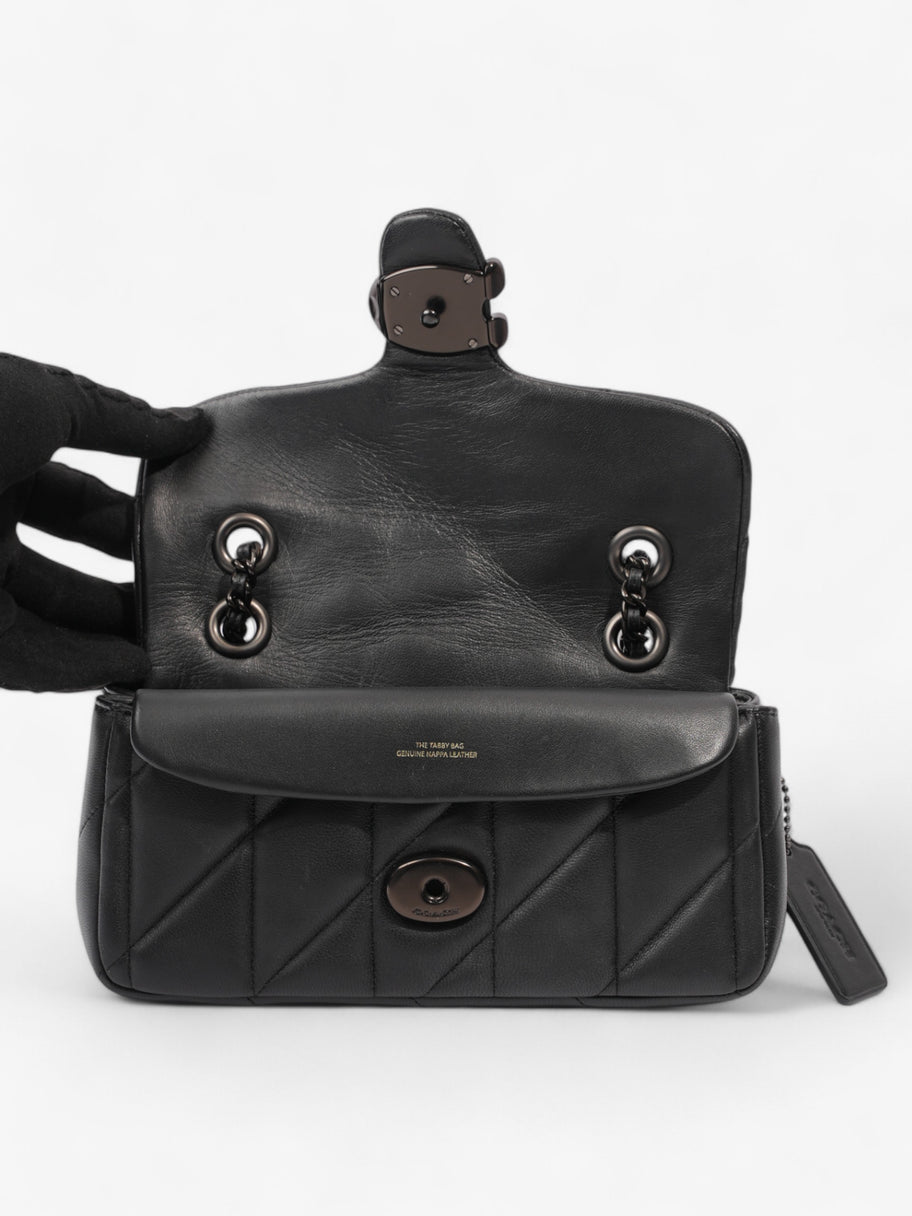Coach Tabby Shoulder Bag Black Leather 20 Image 9