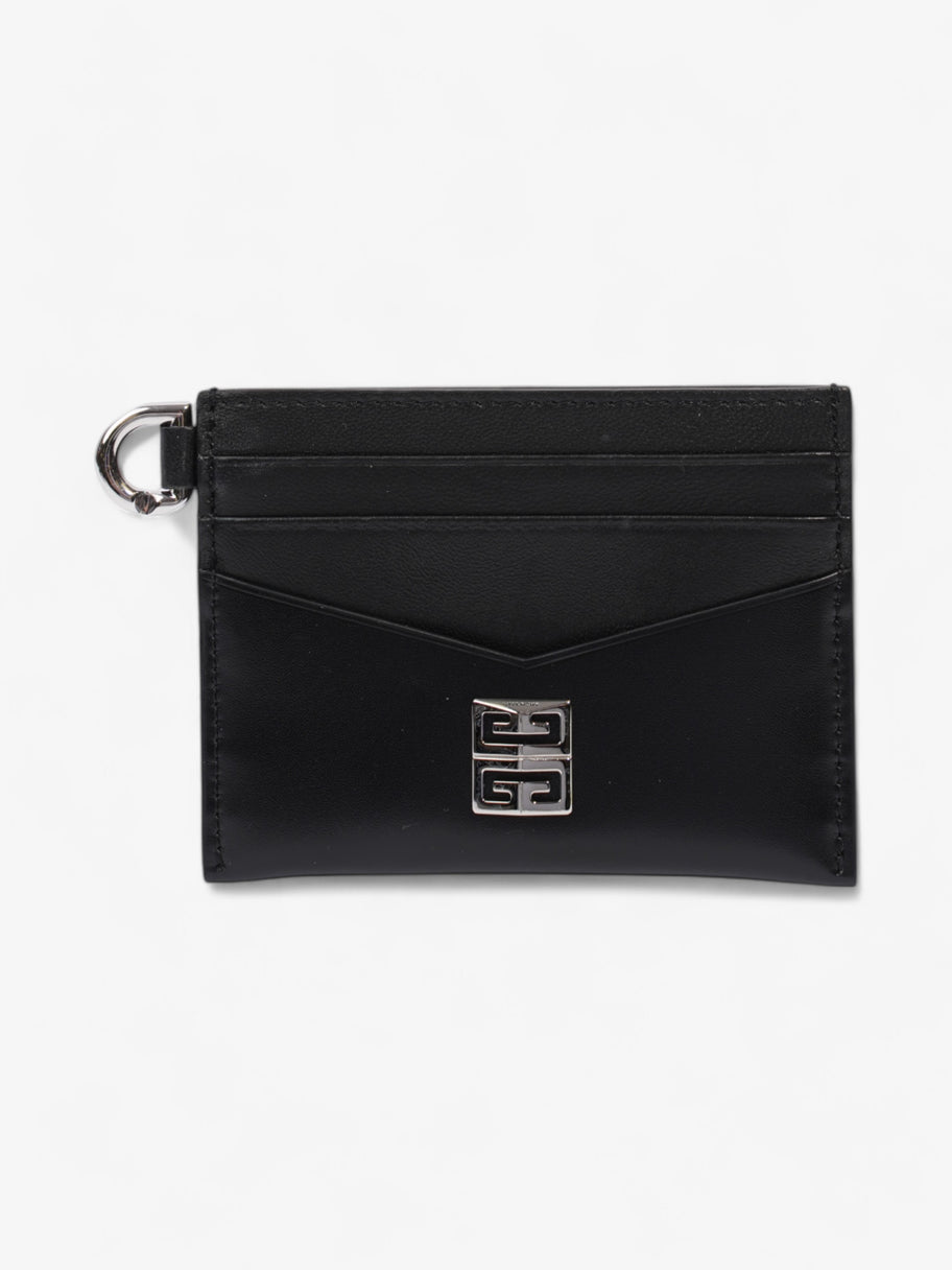Givenchy G-Cut Cardcase Black / Silver Calfskin Leather Image 1