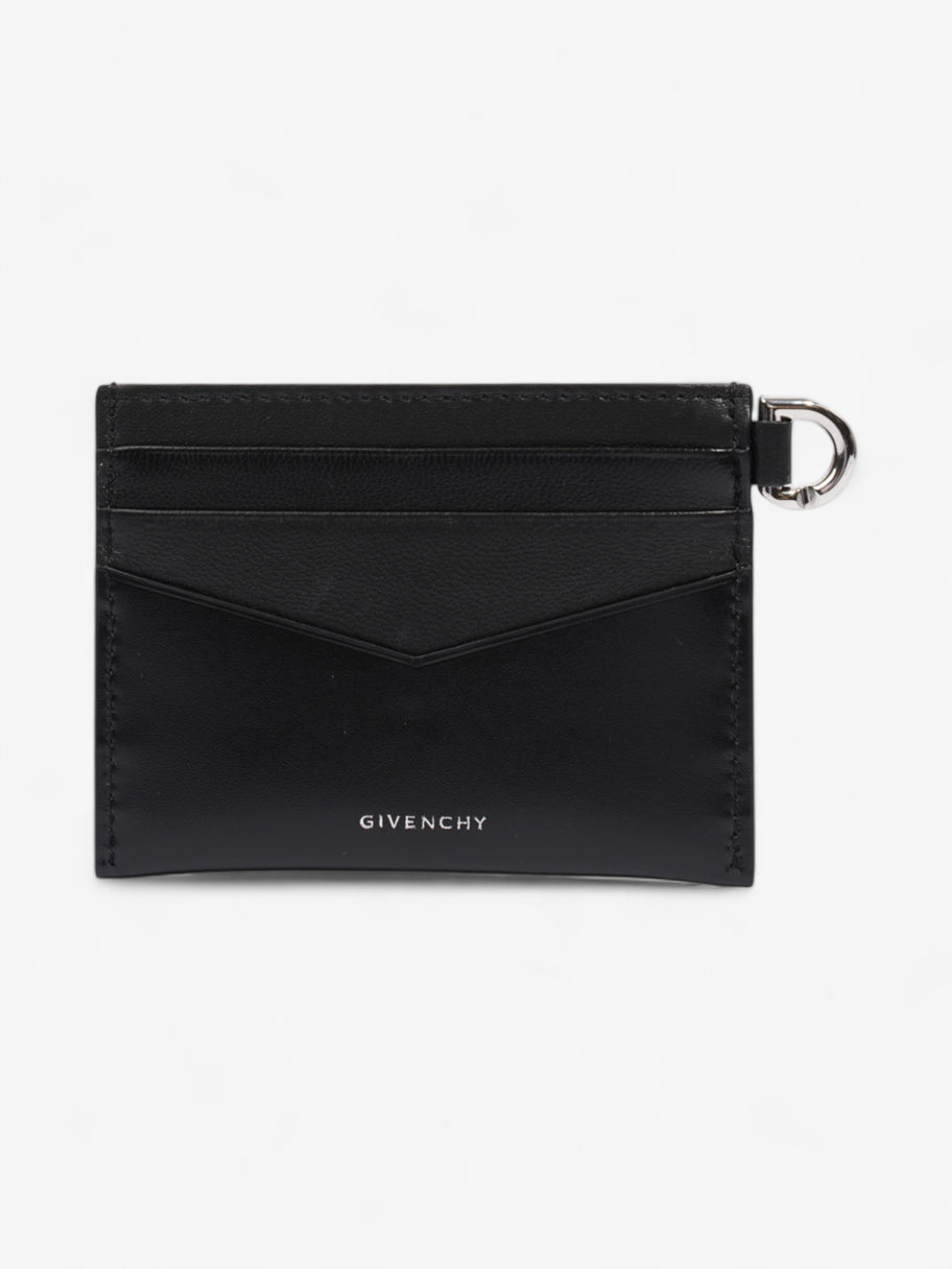 Givenchy G-Cut Cardcase Black / Silver Calfskin Leather Image 2