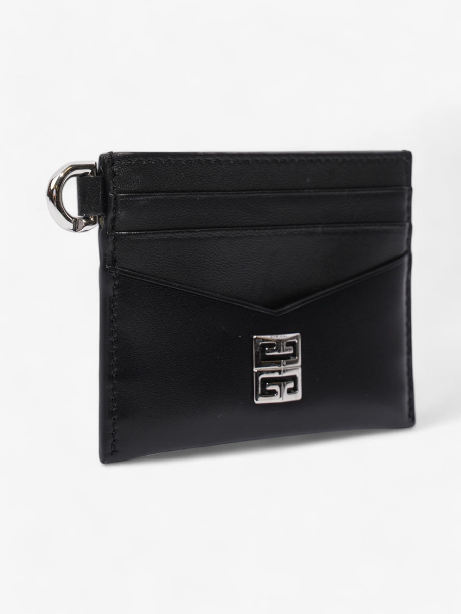 Givenchy G-Cut Cardcase Black / Silver Calfskin Leather Image 3