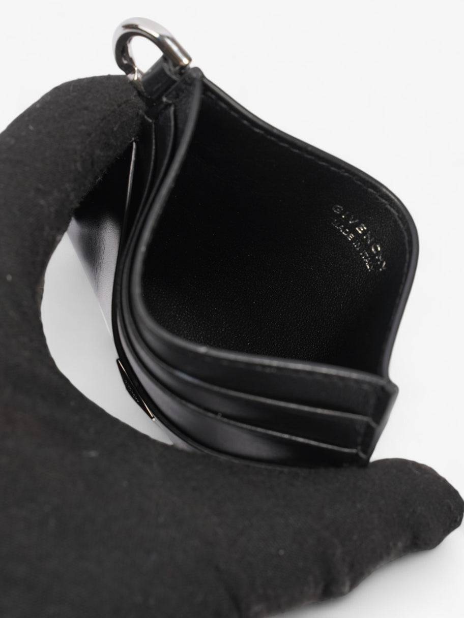 Givenchy G-Cut Cardcase Black / Silver Calfskin Leather Image 5