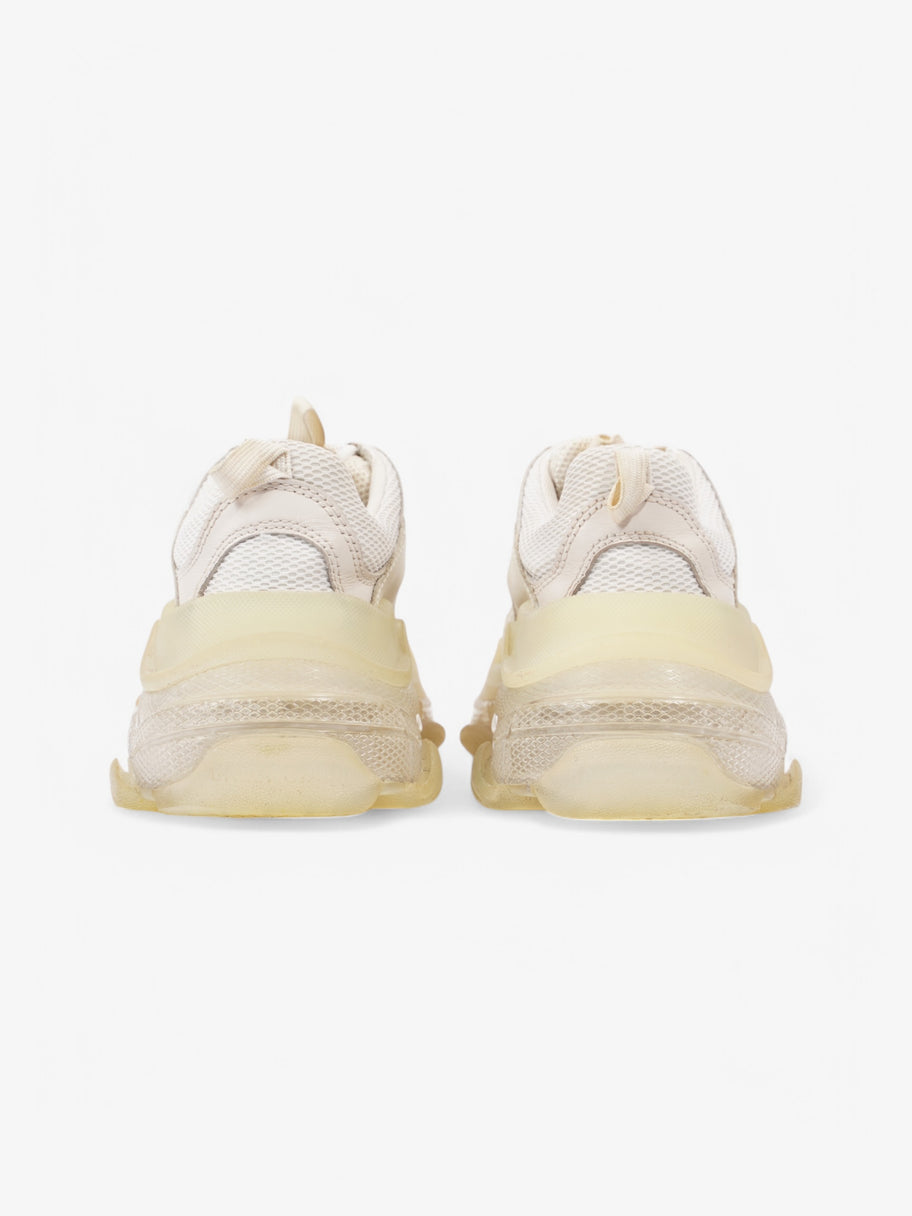 Balenciaga Triple S Clear Sole White  / Black Mesh EU 38 UK 5 Image 6