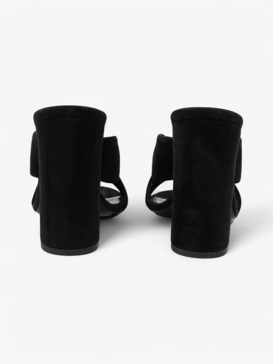Saint Laurent Loulou Knot Sandals Black Suede EU 37.5 UK 4.5 Image 6