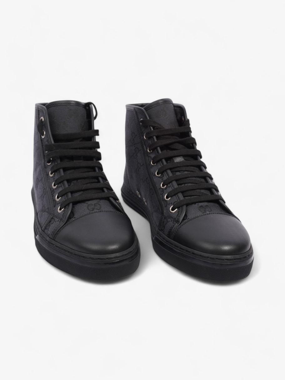 Gucci GG High Top Black Canvas EU 41.5 UK 7.5 Image 2