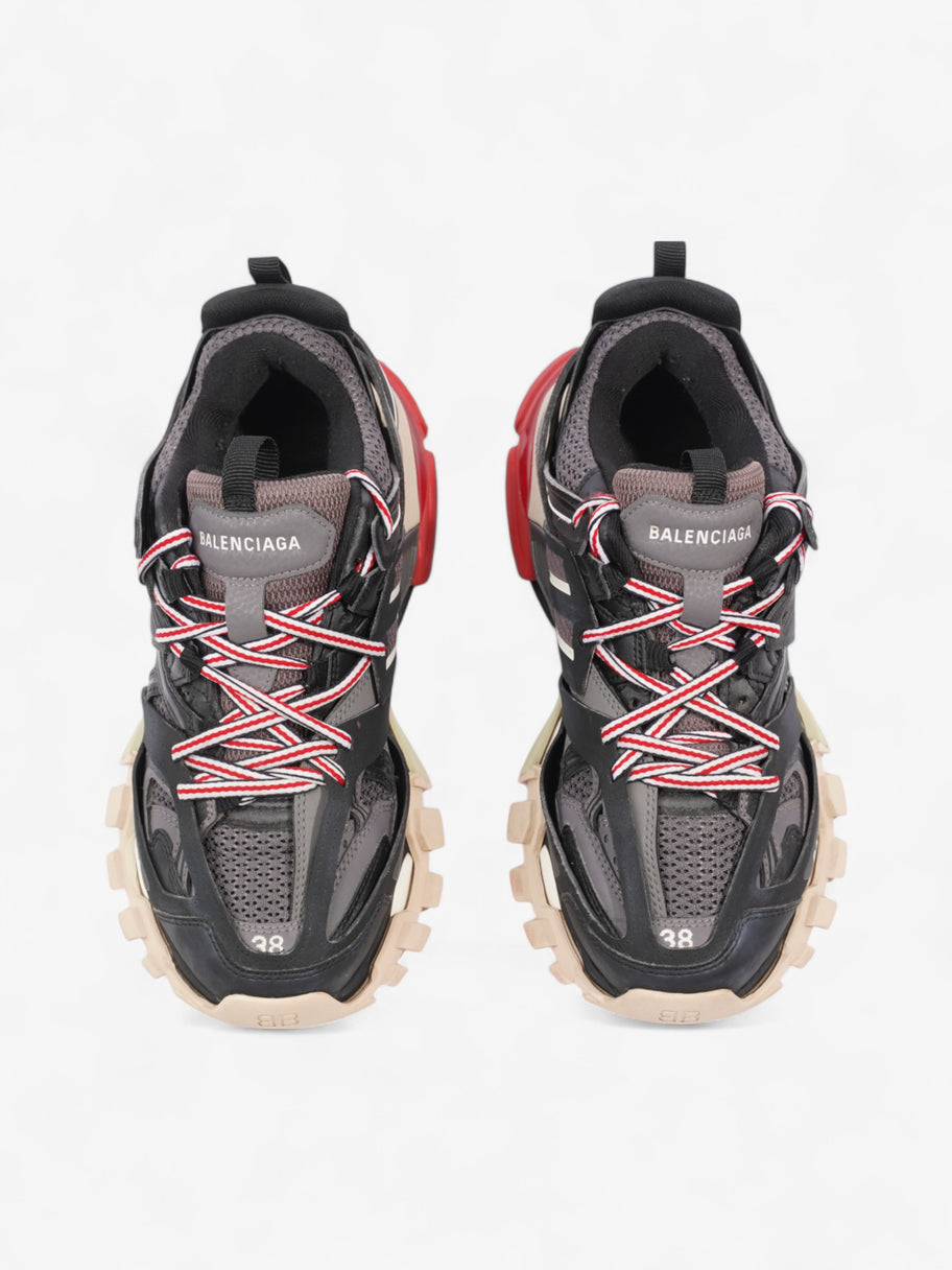 Balenciaga Track Black / Red / White Mesh EU 38 UK 5 Image 8