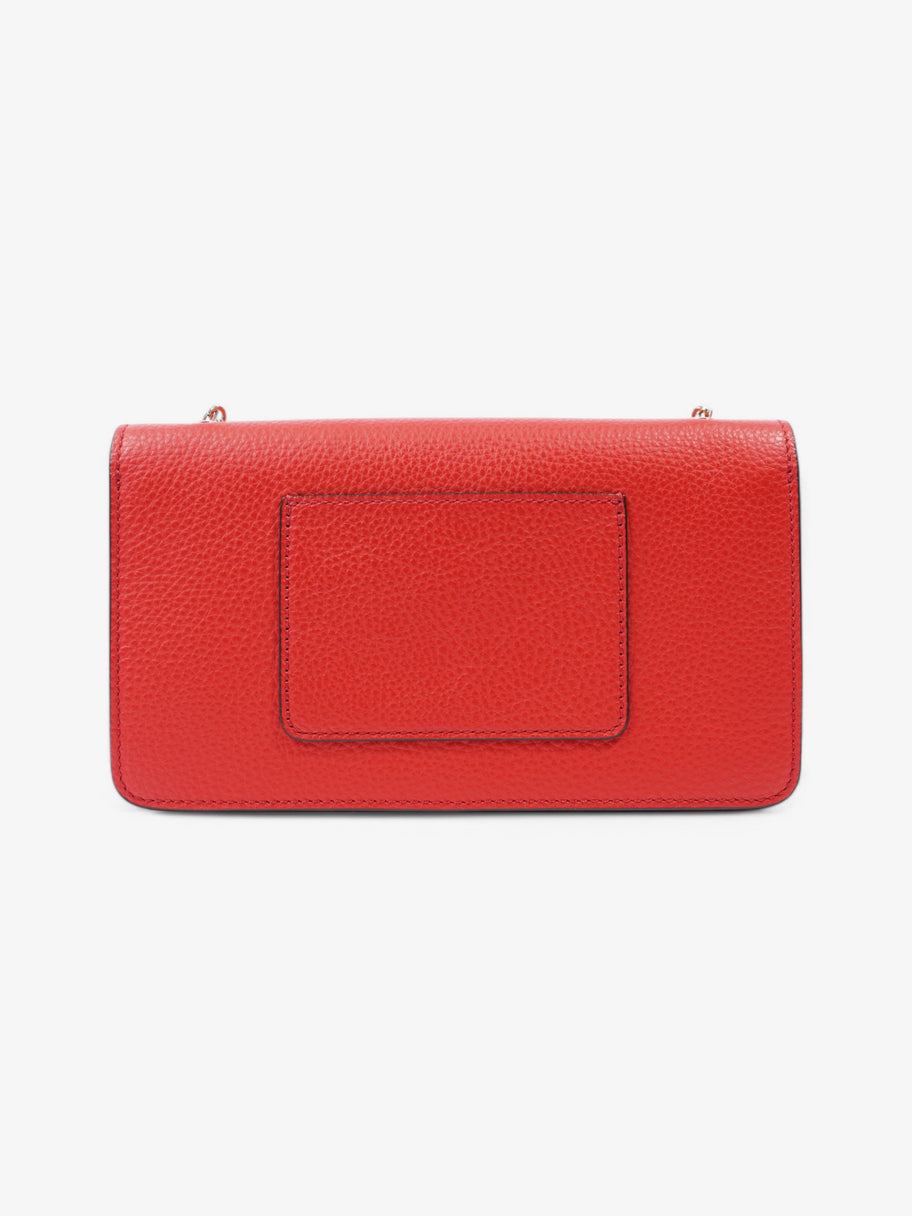 Mulberry Bayswater Clutch Wallet Red Leather Image 4