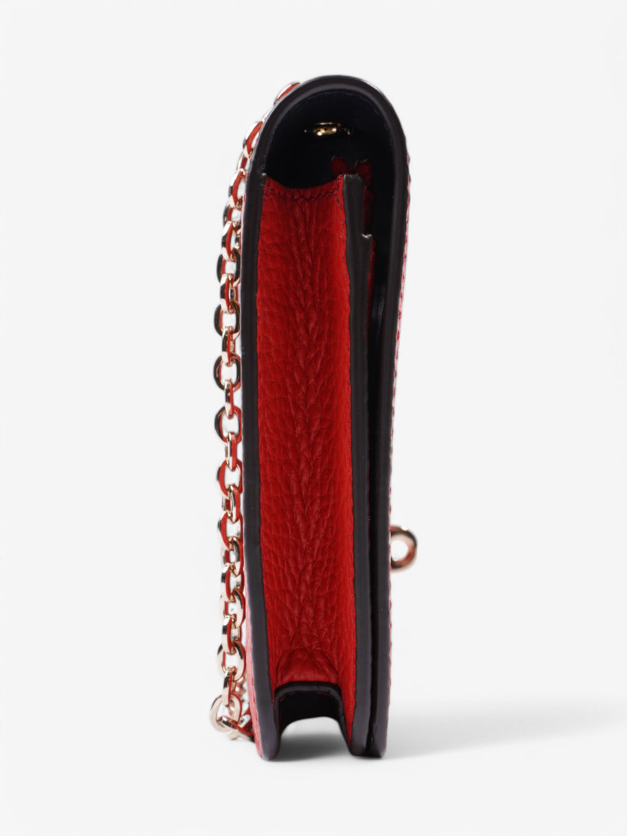 Mulberry Bayswater Clutch Wallet Red Leather Image 5