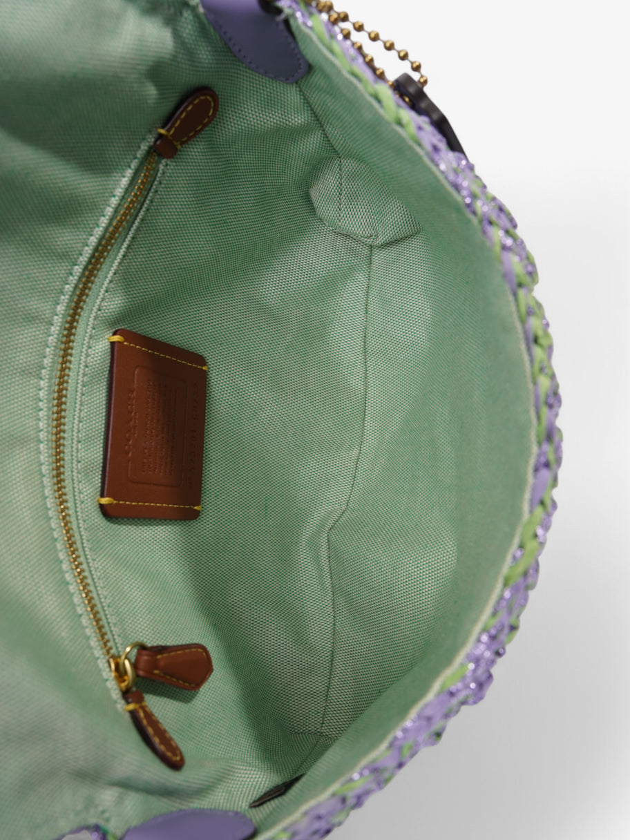 Coach Tabby Purple / Green Leather 26 Image 10