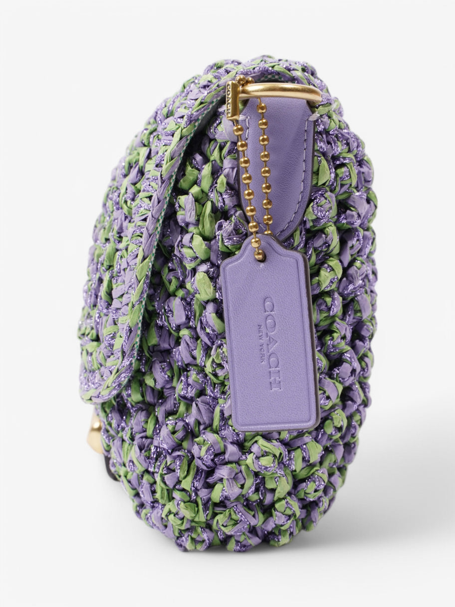 Coach Tabby Purple / Green Leather 26 Image 3