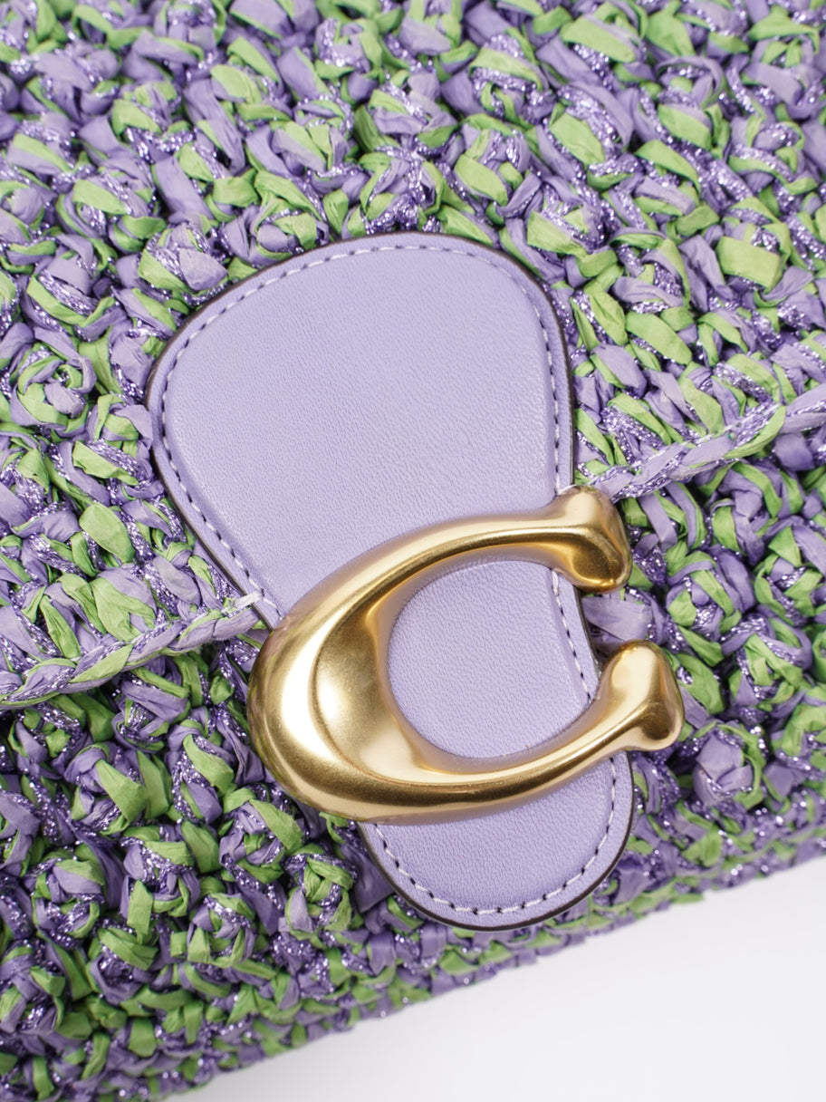 Coach Tabby Purple / Green Leather 26 Image 7