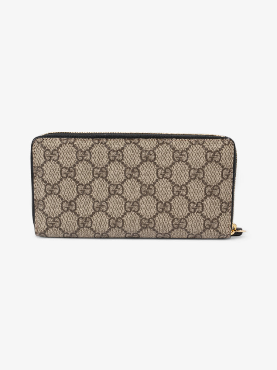 Gucci GG Marmont Wallet GG Supreme / Black Coated Canvas Image 3