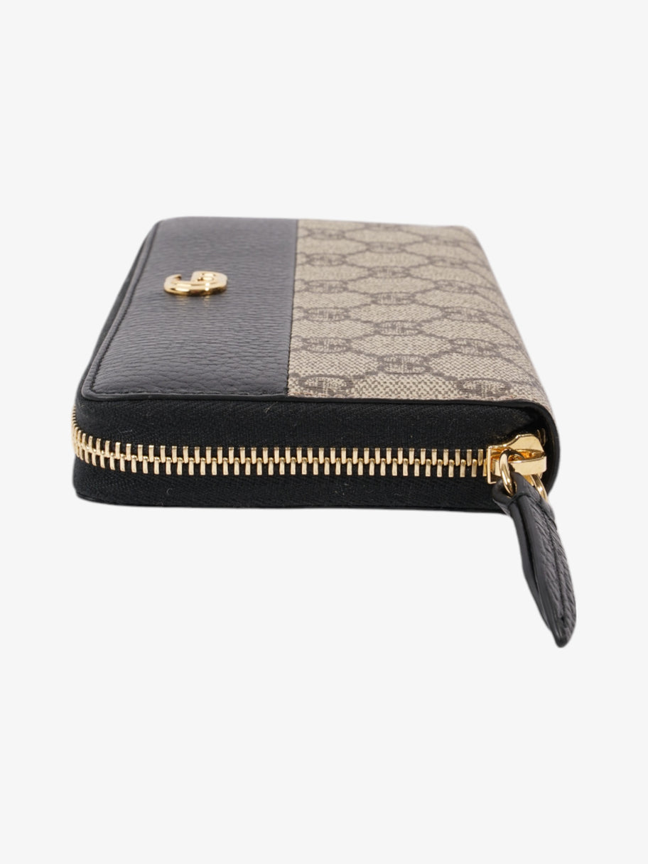 Gucci GG Marmont Wallet GG Supreme / Black Coated Canvas Image 4