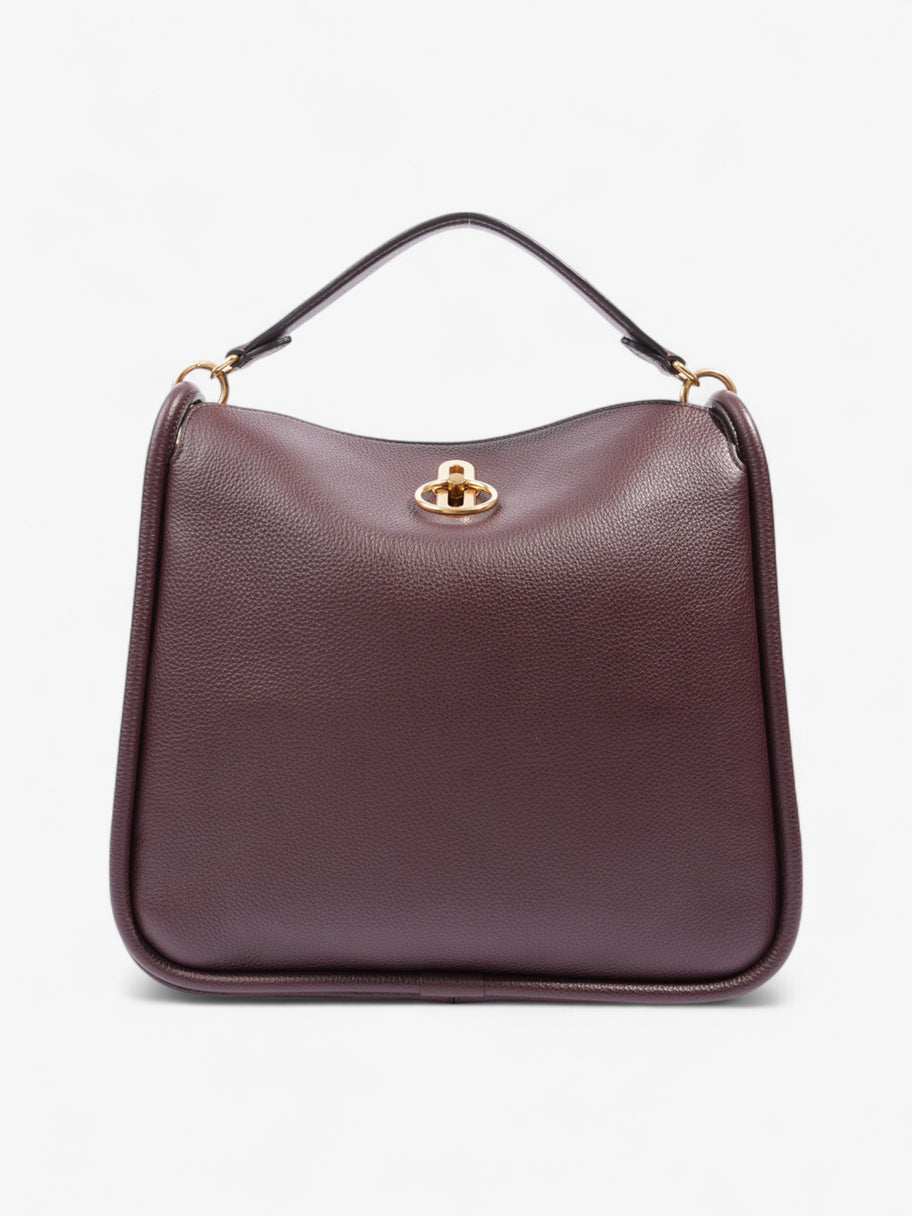 Mulberry Shoulder Bag Oxblood Leather Image 4