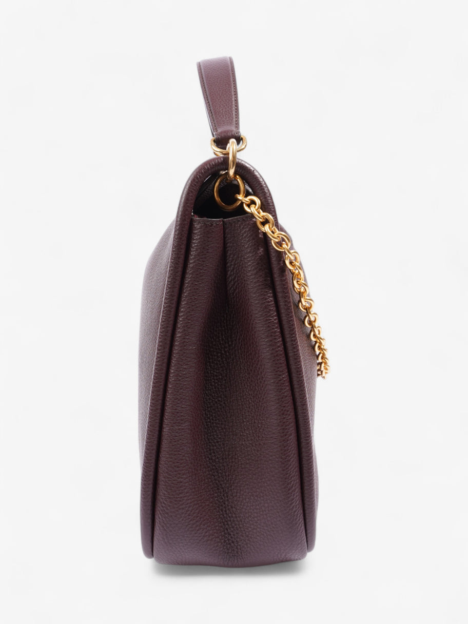 Mulberry Shoulder Bag Oxblood Leather Image 5
