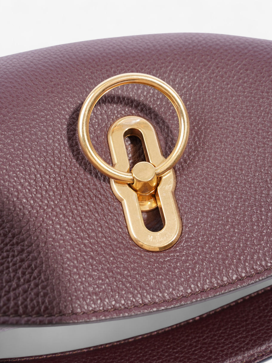 Mulberry Shoulder Bag Oxblood Leather Image 7