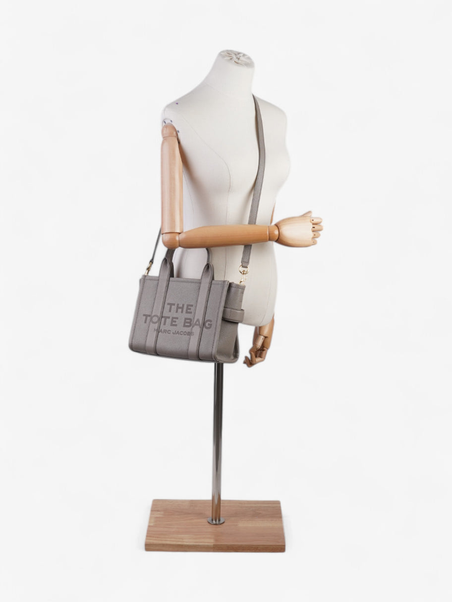 Marc Jacobs The Tote Bag  Grey Leather Image 2