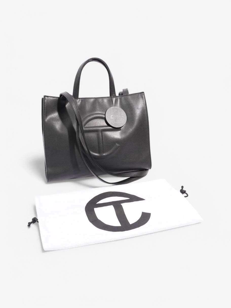 Telfar Shopping Bag Black Polyurethane Medium Image 10