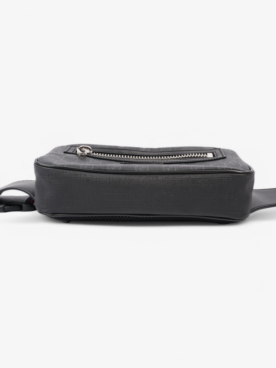 Gucci GG Bum Bag GG Supreme / Black Coated Canvas Image 6