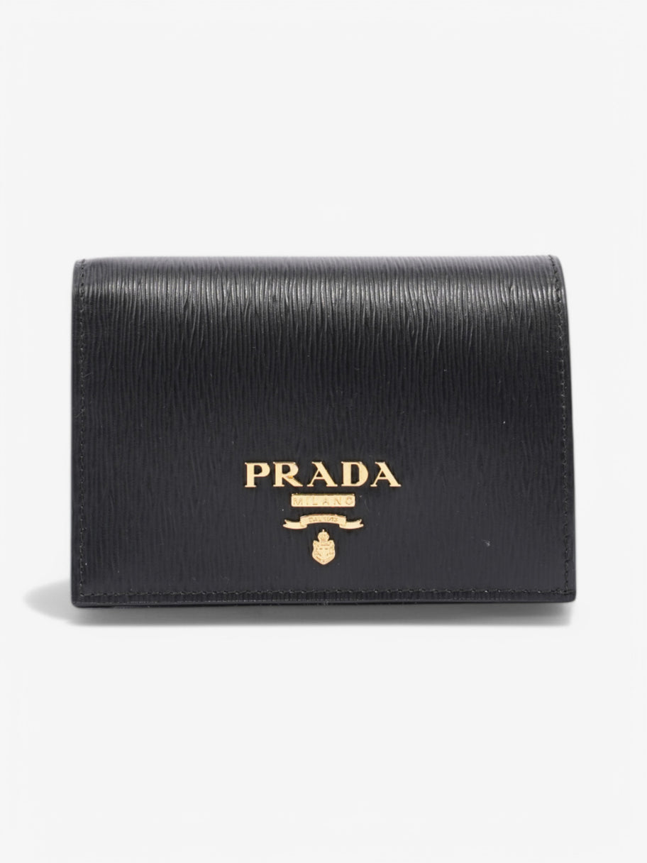 Prada Purse Black Leather Image 1