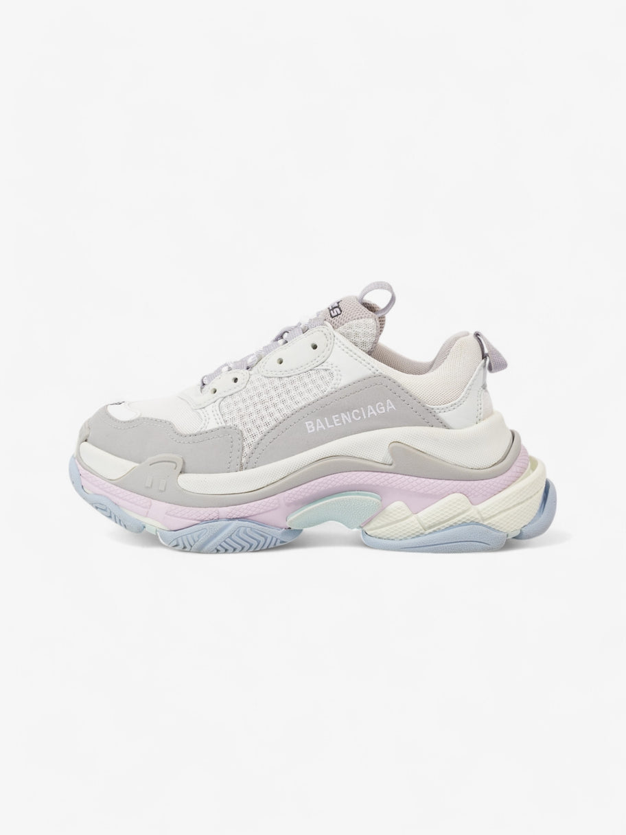 Balenciaga Triple S White  / Pastel Mesh EU 37 UK 4 Image 5