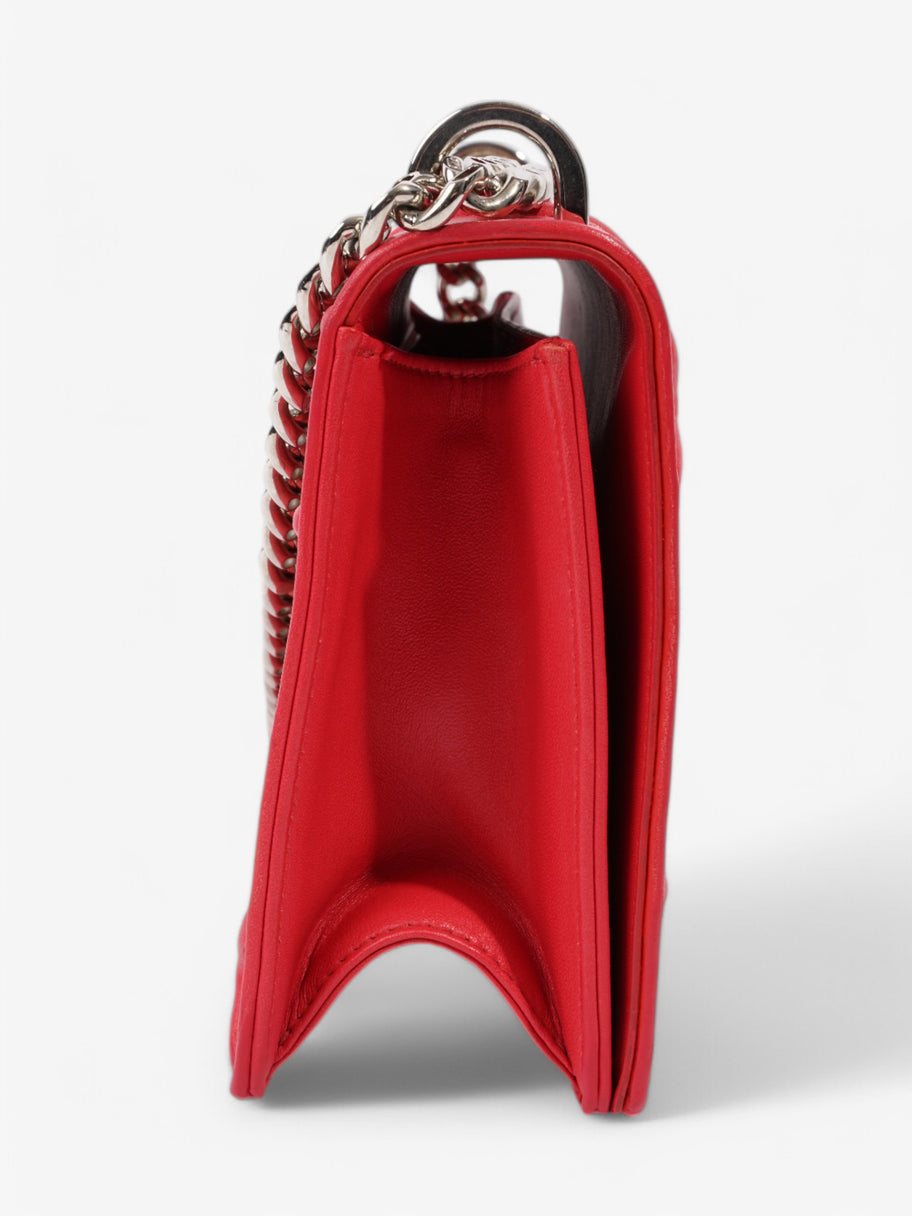 Christian Dior Diorama Red Calfskin Leather Medium Image 5