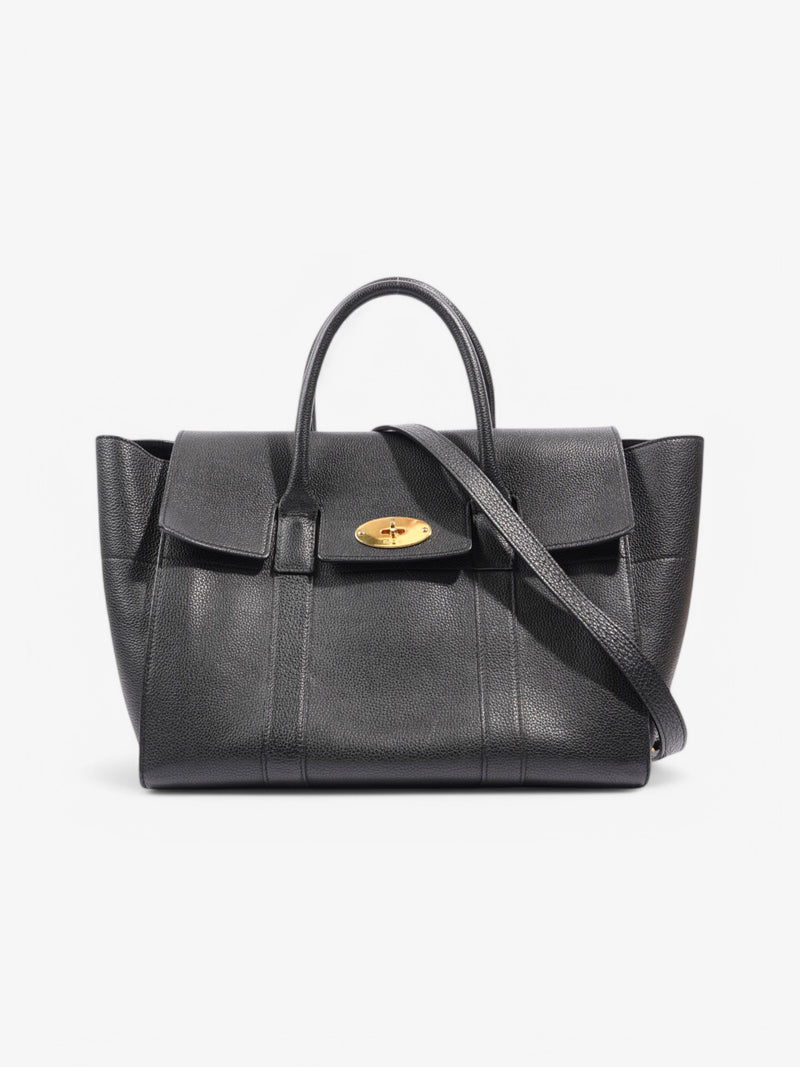 Mulberry Bayswater  Black Leather Large