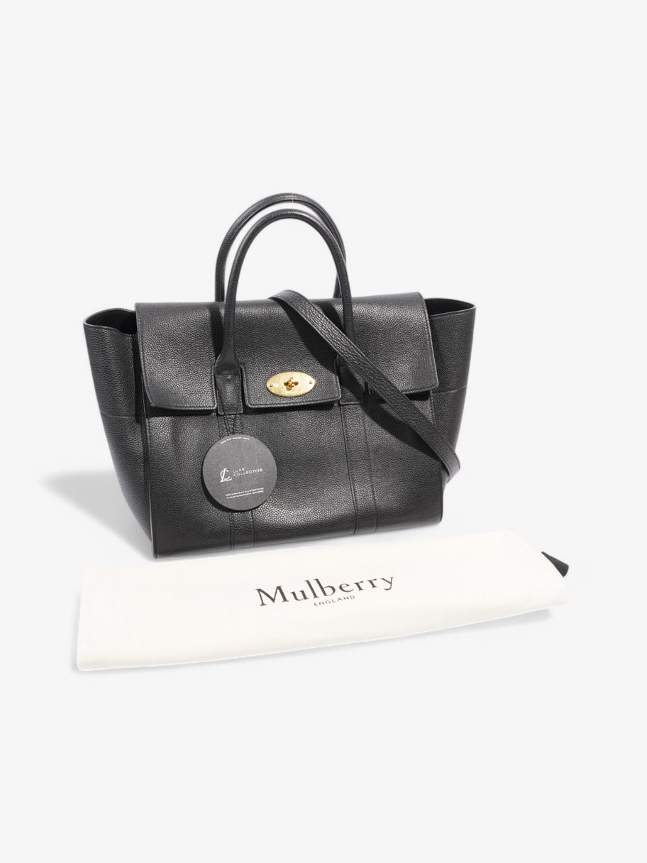 Mulberry Bayswater  Black Leather Large Image 8