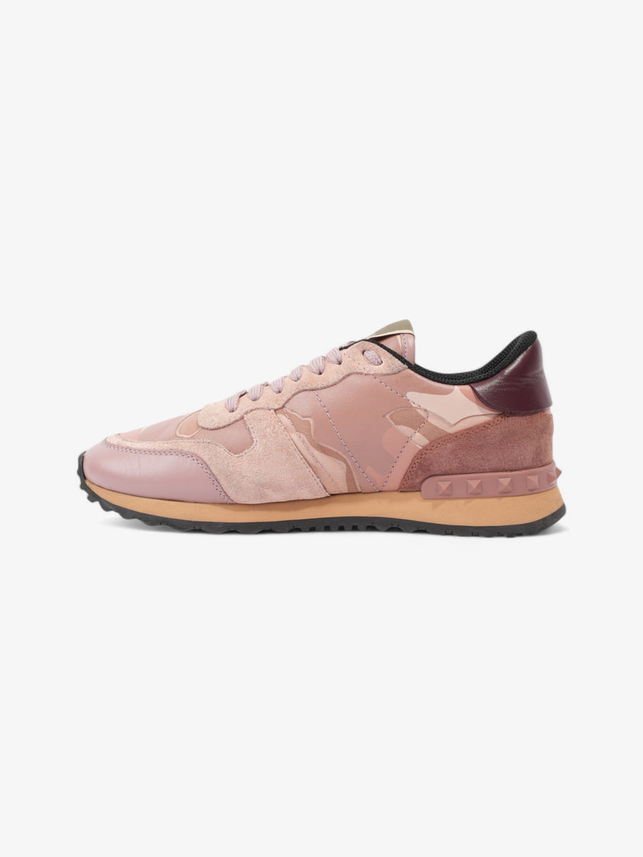 Valentino Rockstud Runners Pink Camouflage  Suede EU 37 UK 4 Image 3