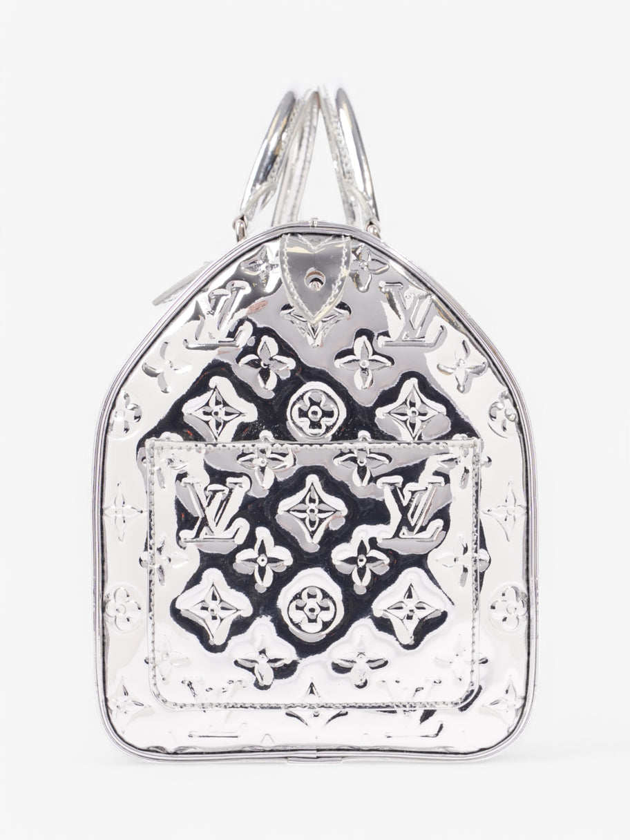 Louis Vuitton Miroir Speedy Silver Vinyl 35 Image 3