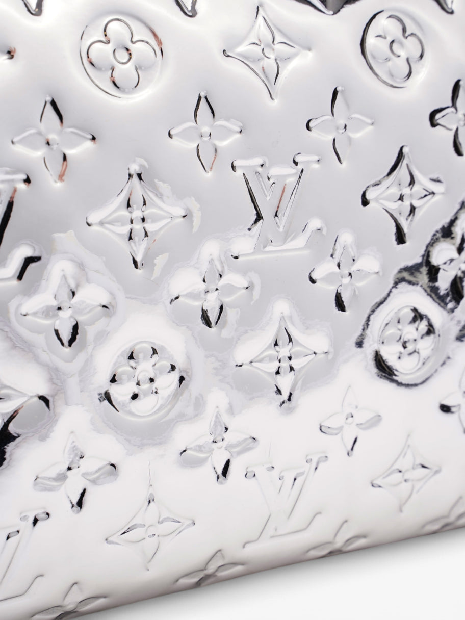 Louis Vuitton Miroir Speedy Silver Vinyl 35 Image 7