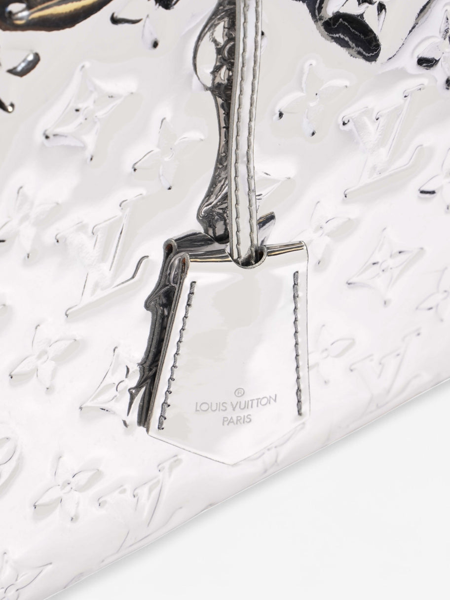 Louis Vuitton Miroir Speedy Silver Vinyl 35 Image 8