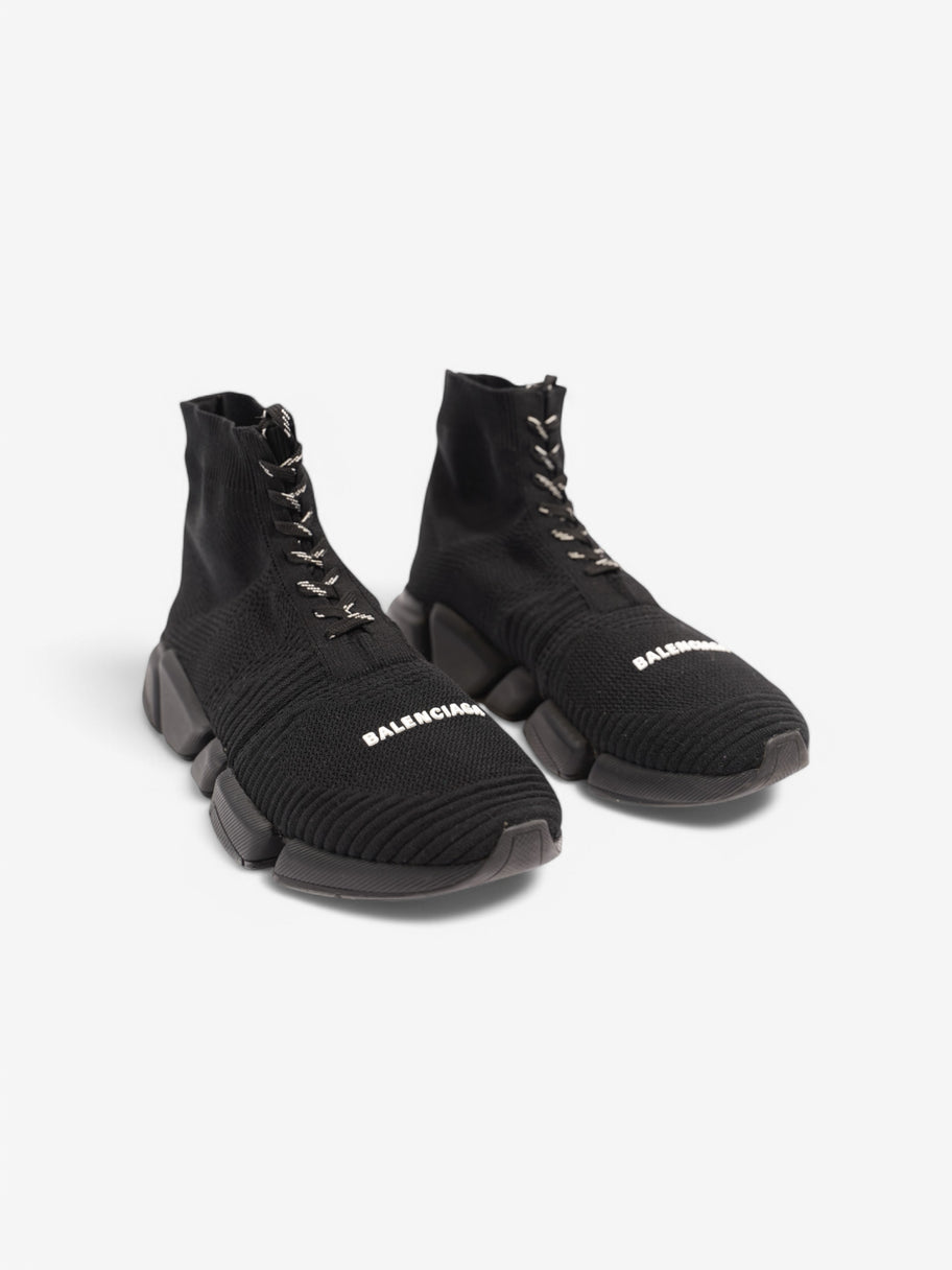 Balenciaga Speed 2.0 Lace Up Black / White Cotton EU 43 UK 9 Image 2