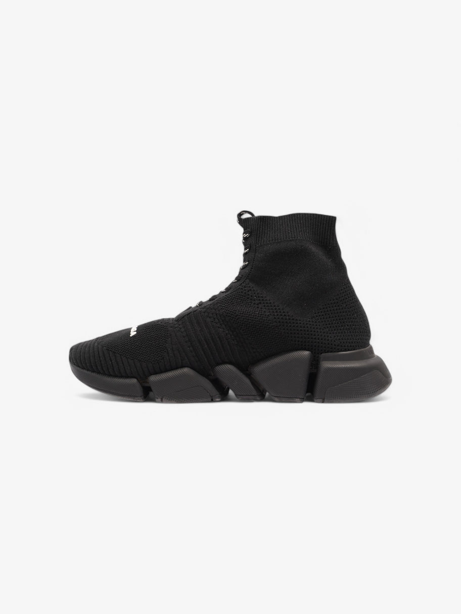 Balenciaga Speed 2.0 Lace Up Black / White Cotton EU 43 UK 9 Image 3