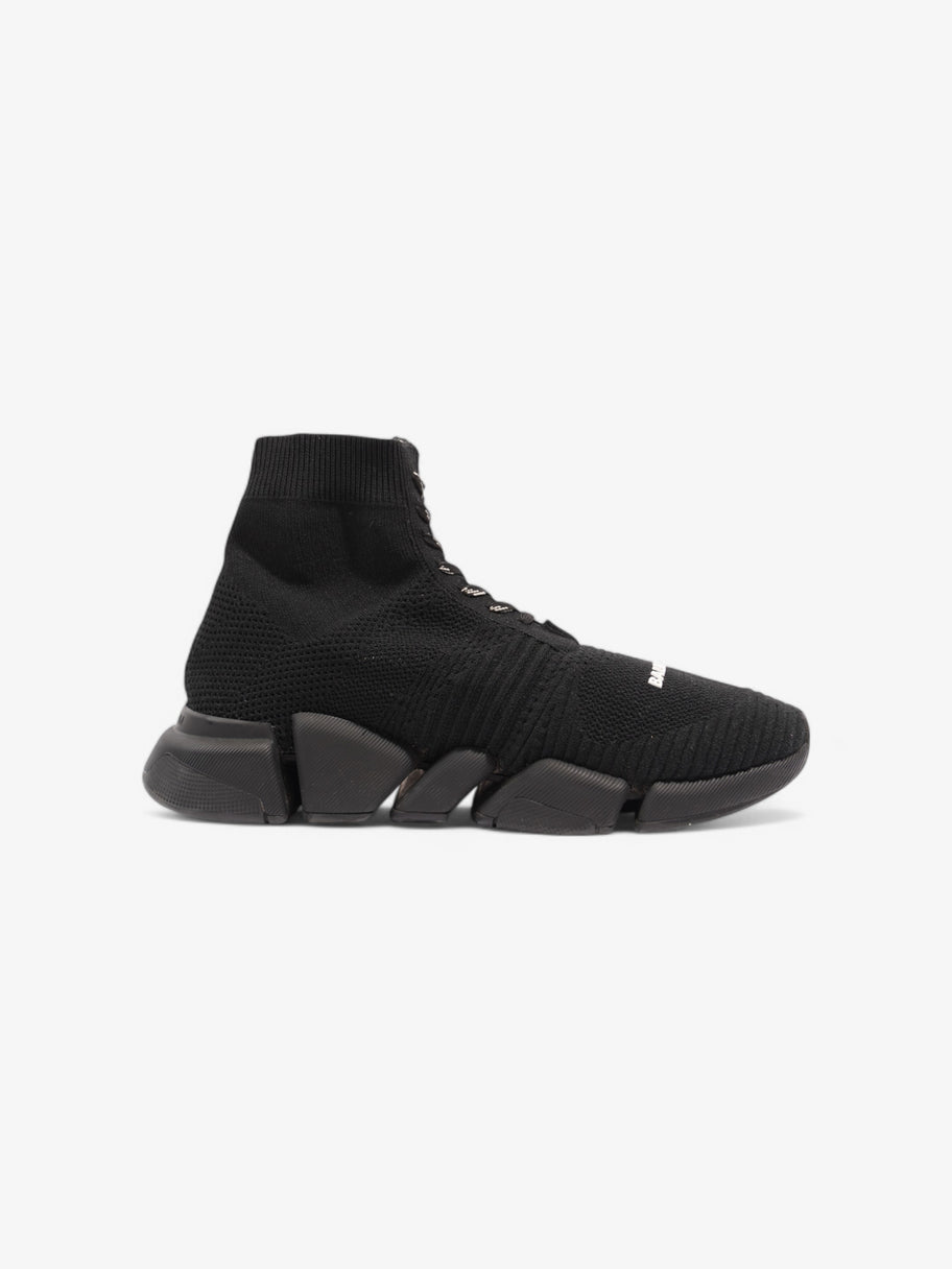 Balenciaga Speed 2.0 Lace Up Black / White Cotton EU 43 UK 9 Image 4