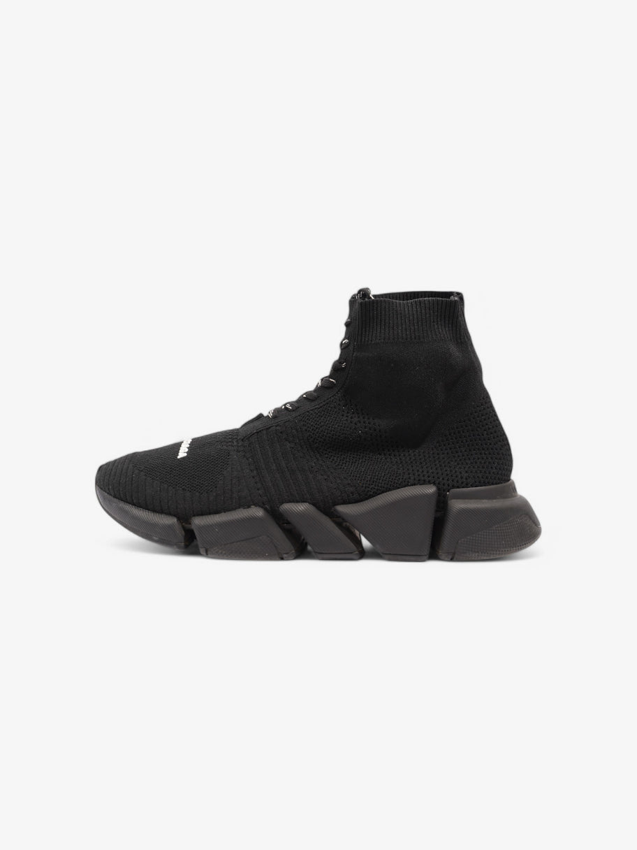 Balenciaga Speed 2.0 Lace Up Black / White Cotton EU 43 UK 9 Image 5