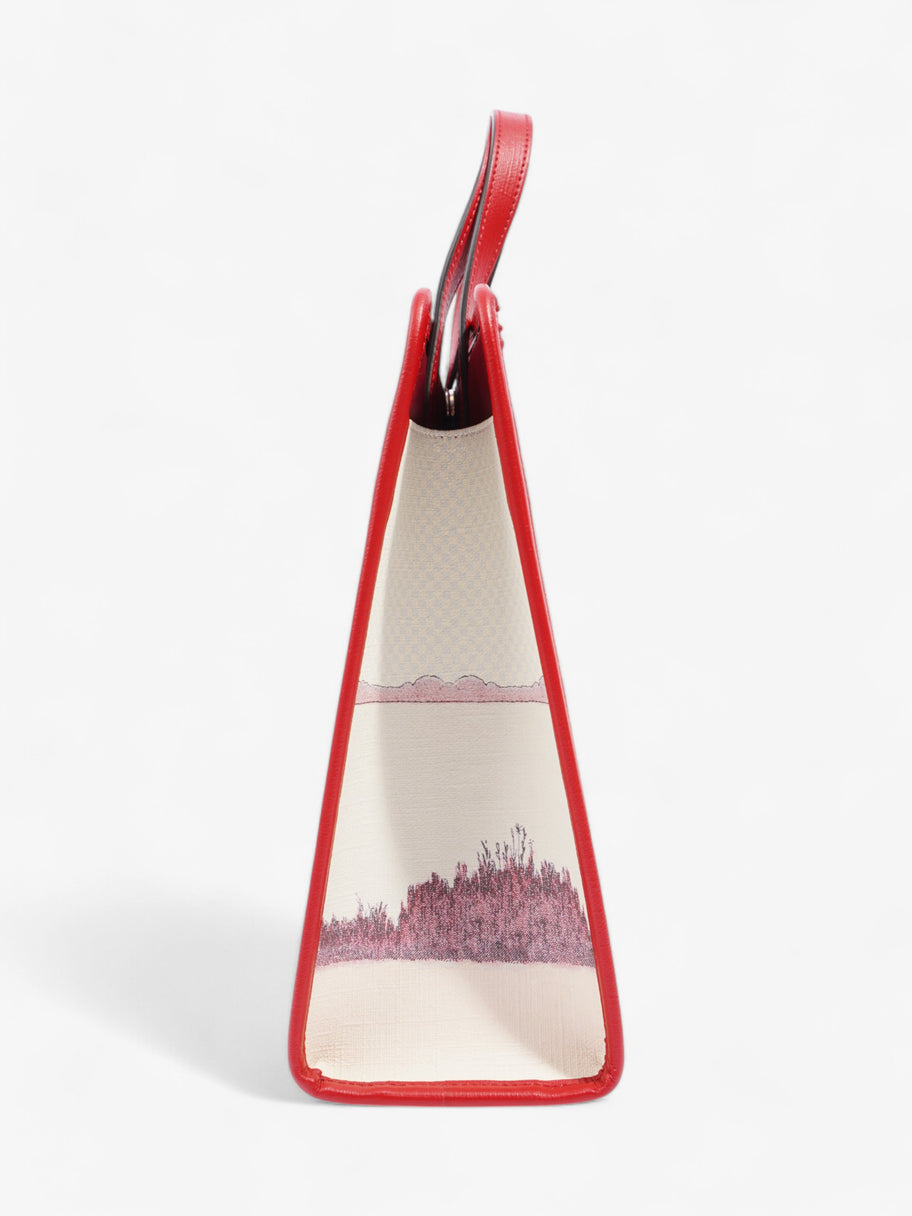 Gucci x Peter Rabbit Tote Bag Red / Multicoloured Canvas Image 6