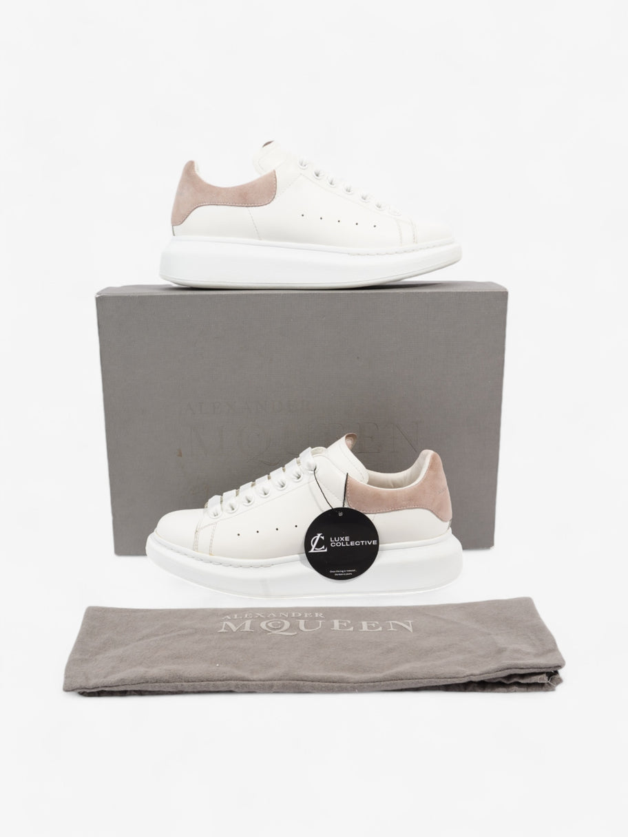 Alexander McQueen Oversized Sneakers White  / Pink Tab Leather EU 38 UK 5 Image 10
