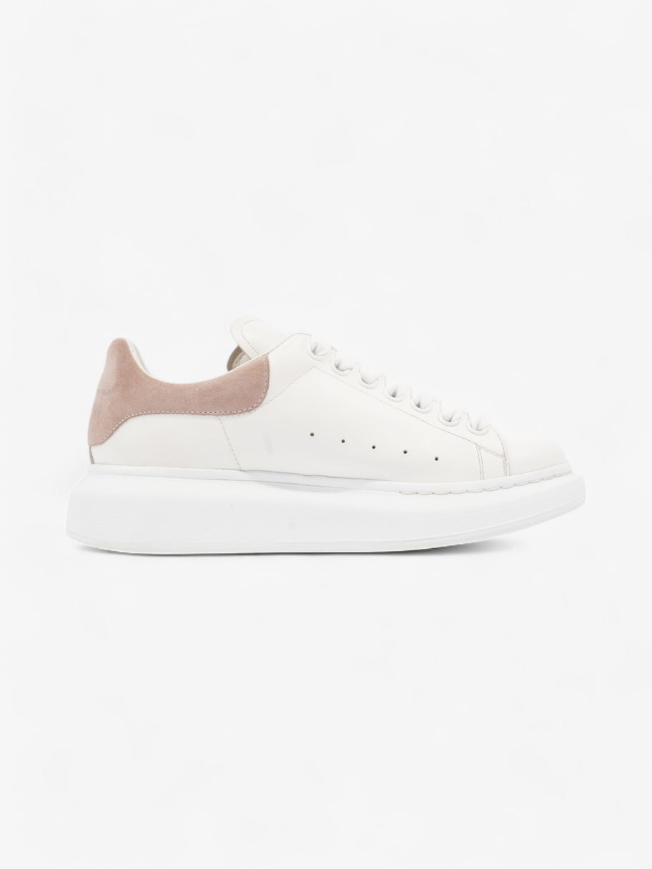 Alexander McQueen Oversized Sneakers White  / Pink Tab Leather EU 38 UK 5 Image 4