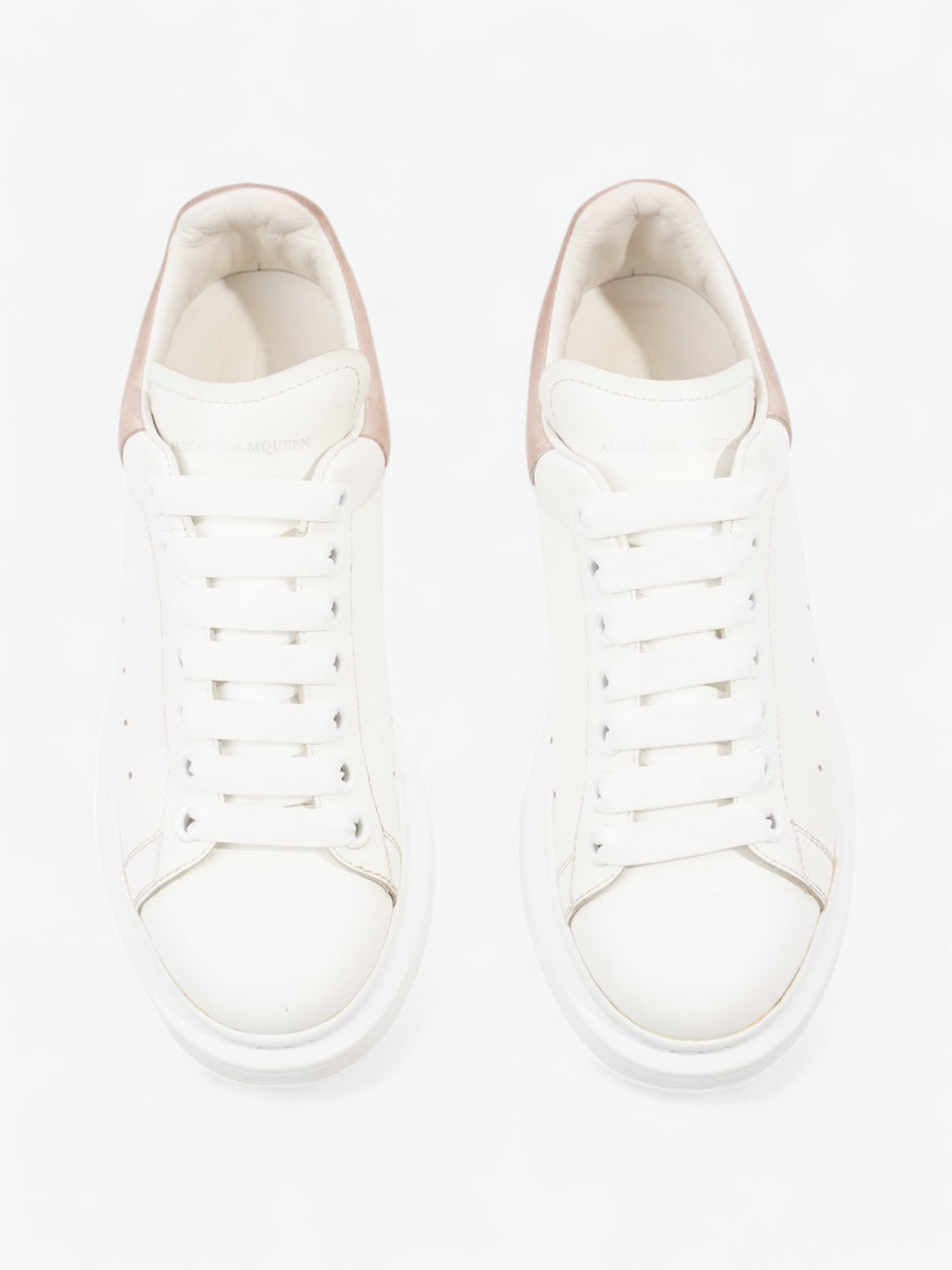 Alexander McQueen Oversized Sneakers White  / Pink Tab Leather EU 38 UK 5 Image 8