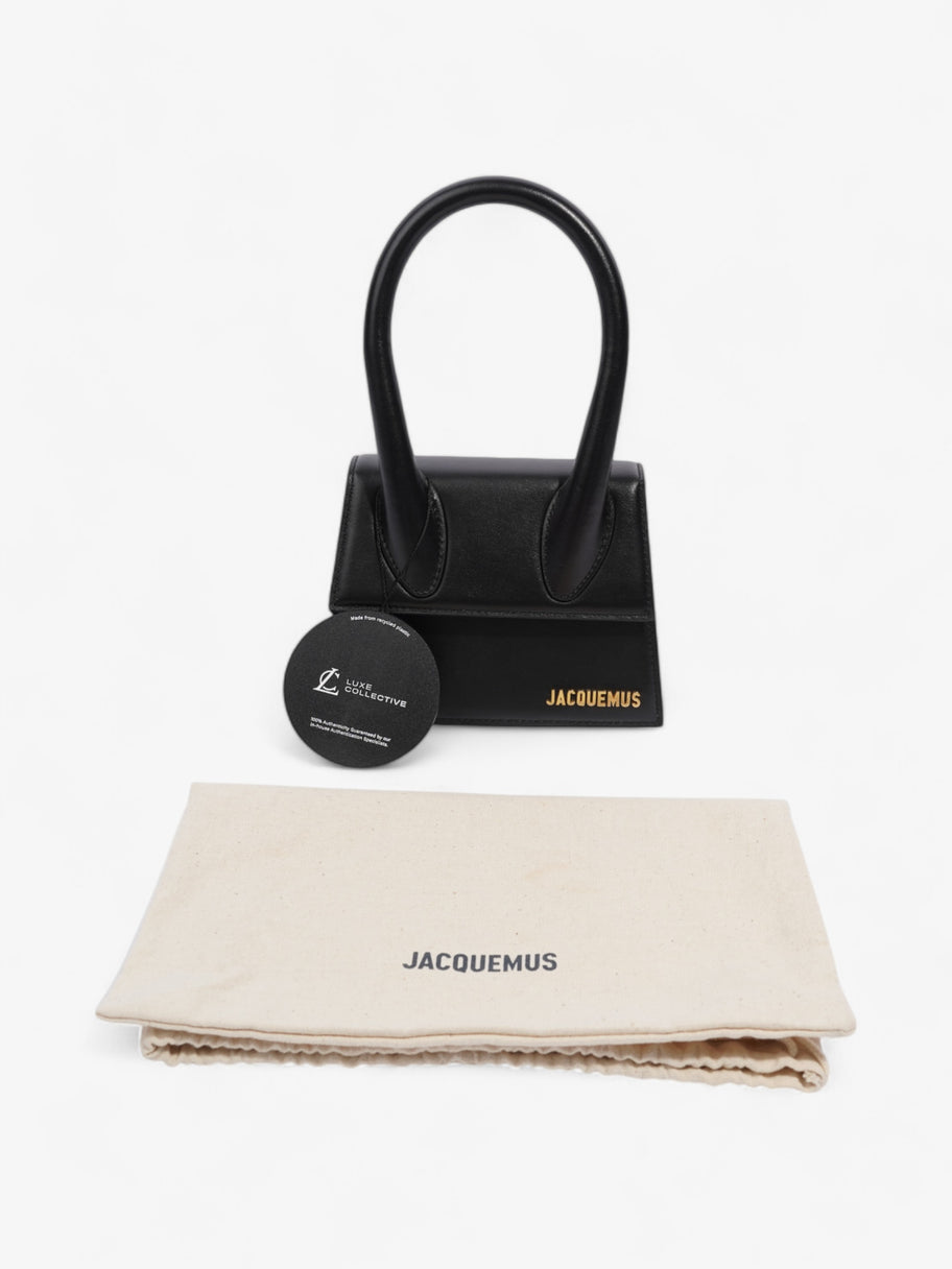 Jacquemus Le Chiquito Moyen Black Leather Image 9
