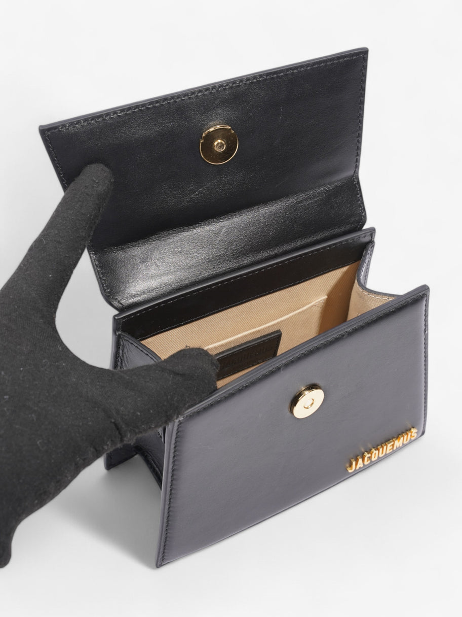 Jacquemus Le Chiquito Moyen Black Leather Image 7