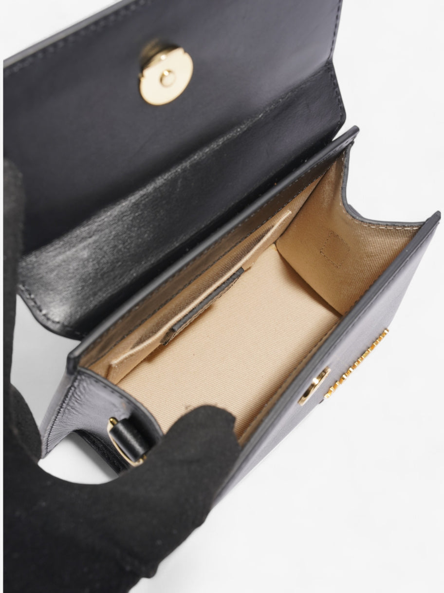 Jacquemus Le Chiquito Moyen Black Leather Image 8