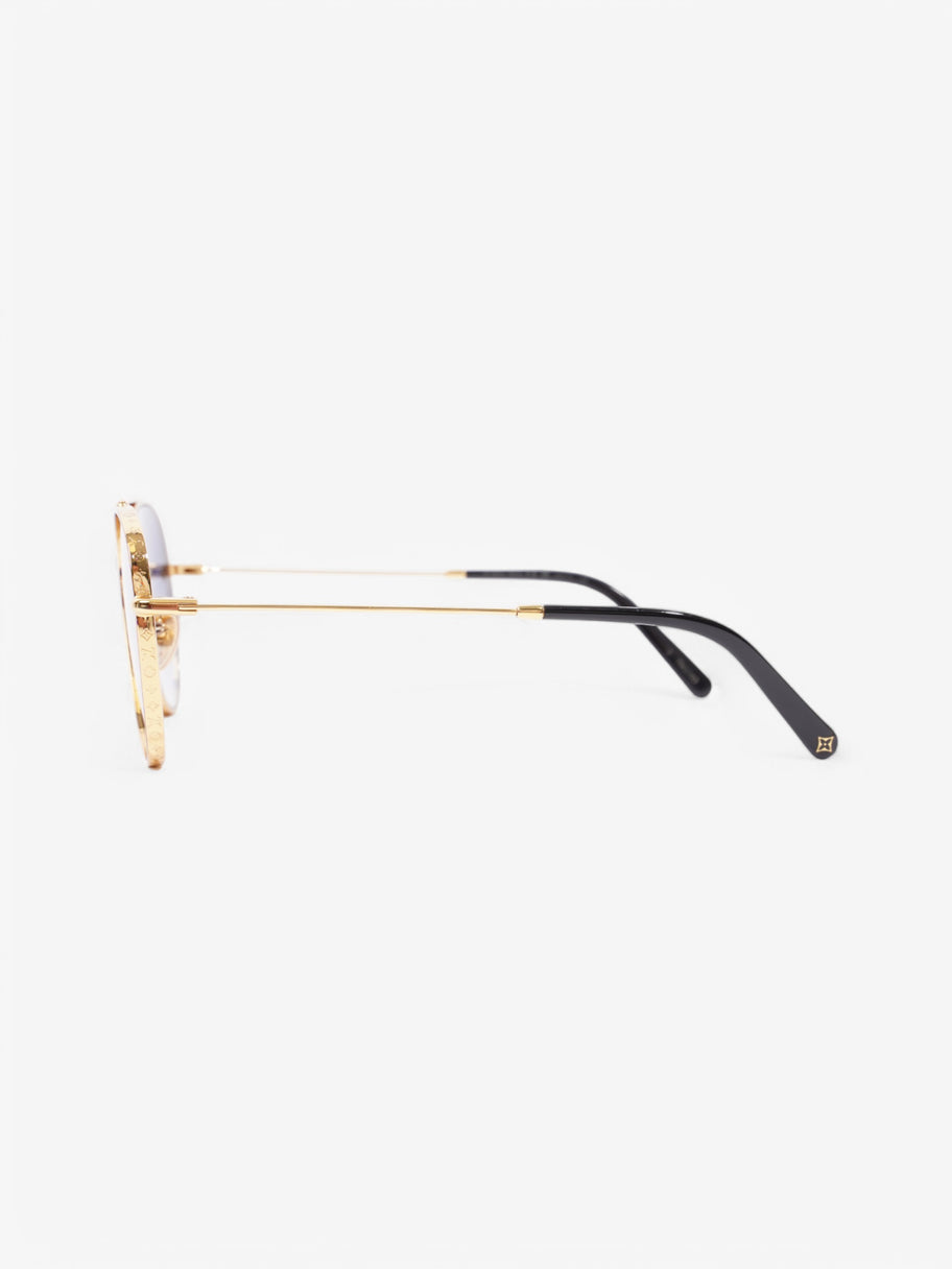 Louis Vuitton Z1782U Sunglasses Gold Base Metal 145mm Image 2